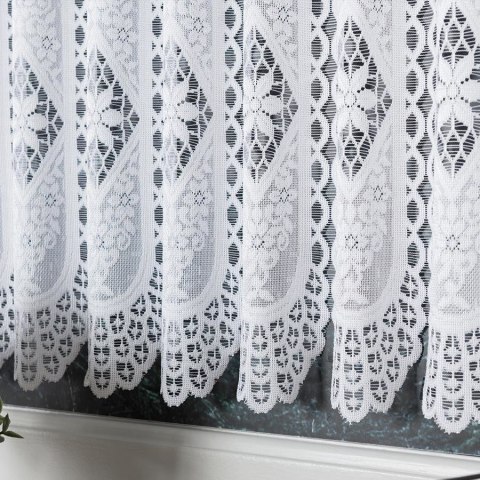 Zazdrostka żakardowa panelowa, wysokość 40cm, kolor 001 biały 107806/000/001/000040/1 Zazdrostka żakardowa panelowa, wysokość 40cm, kolor 001 biały 107806/000/001/000040/1