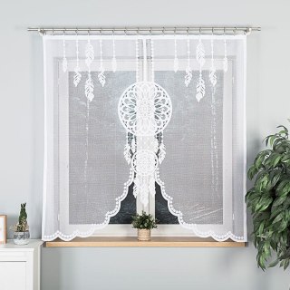 Panel żakardowy gotowy DINA 160x160 cm kolor biały