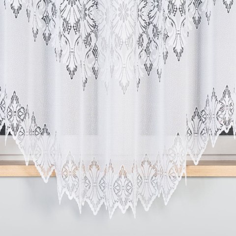 Firanka gotowa żakardowa EMILIA 180x340 cm kolor biały Firanka gotowa żakardowa EMILIA 180x340 cm kolor biały