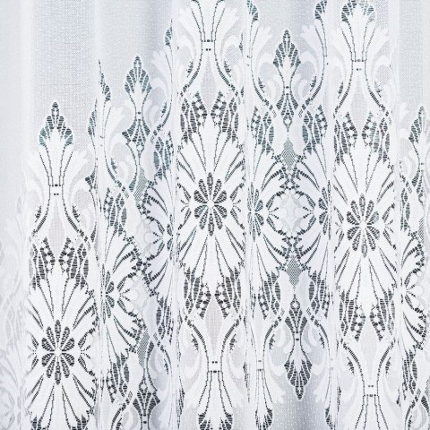 Firanka gotowa żakardowa EMILIA 180x340 cm kolor biały Firanka gotowa żakardowa EMILIA 180x340 cm kolor biały