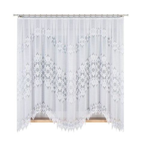 Firanka gotowa żakardowa EMILIA 180x340 cm kolor biały Firanka gotowa żakardowa EMILIA 180x340 cm kolor biały