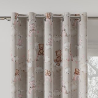 MISIACZKI Tkanina dekoracyjna BLANKO, 150cm, kolor 003 różowy D00111/BLA/003/145000/1