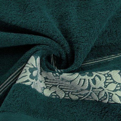 Ręcznik frotte SYLWIA 70x140 cm kolor turkusowy Ręcznik frotte SYLWIA 70x140 cm kolor turkusowy