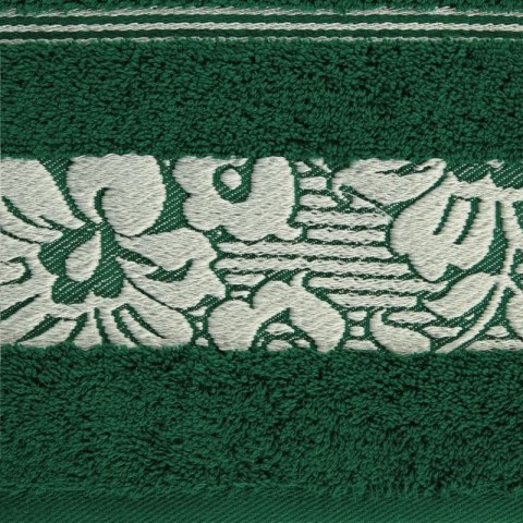 Ręcznik frotte SYLWIA 50x90 cm kolor ciemnozielony Ręcznik frotte SYLWIA 50x90 cm kolor ciemnozielony