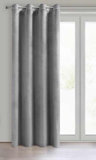 Zasłona gotowa MELANIE 140x250 cm kolor srebrny