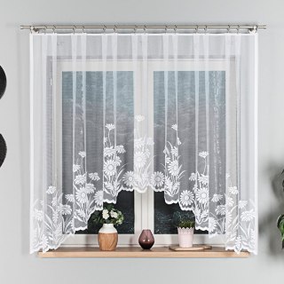 Firanka gotowa żakardowa ARALIA 160x300 cm kolor biały