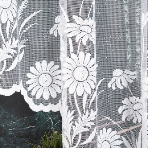 Firanka gotowa żakardowa ARALIA 160x300 cm kolor biały