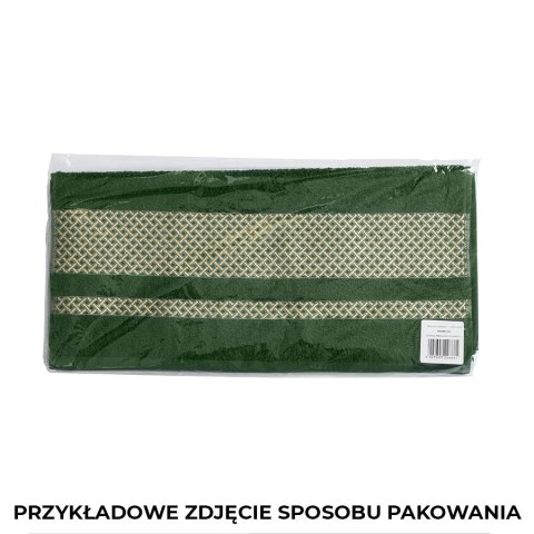 Ręcznik do ciała LIONEL 50x90 cm kolor pudrowy ze złotą bordiurą Ręcznik do ciała LIONEL 50x90 cm kolor pudrowy ze złotą bordiurą