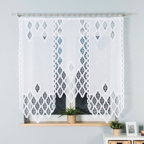Panel żakardowy gotowy OTTO 160x160 cm kolor biały Panel żakardowy gotowy OTTO 160x160 cm kolor biały