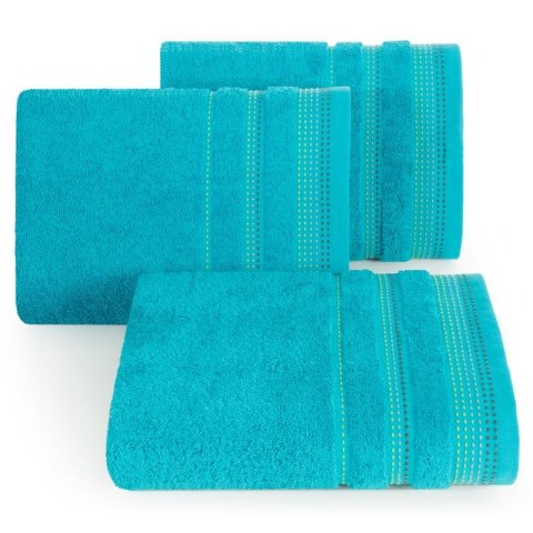 Ręcznik frotte POLA 30x50 cm kolor turkusowy Ręcznik frotte POLA 30x50 cm kolor turkusowy