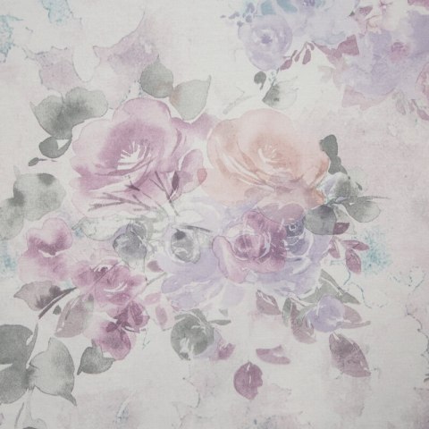 Komplet pościeli z satyny bawełnianej LEA 140x200 cm kolor jasnofioletowy Komplet pościeli z satyny bawełnianej LEA 140x200 cm kolor jasnofioletowy