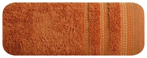 Ręcznik frotte POLA 70x140 cm kolor pomarańczowy Ręcznik frotte POLA 70x140 cm kolor pomarańczowy
