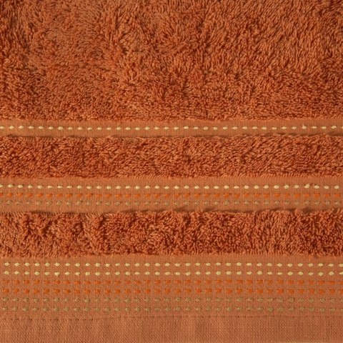 Ręcznik frotte POLA 70x140 cm kolor pomarańczowy Ręcznik frotte POLA 70x140 cm kolor pomarańczowy