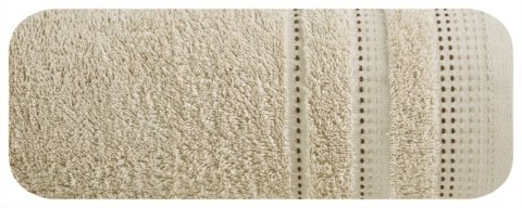 Ręcznik frotte POLA 50x90 cm kolor beżowy Ręcznik frotte POLA 50x90 cm kolor beżowy