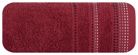 Ręcznik frotte POLA 70x140 cm kolor bordowy Ręcznik frotte POLA 70x140 cm kolor bordowy