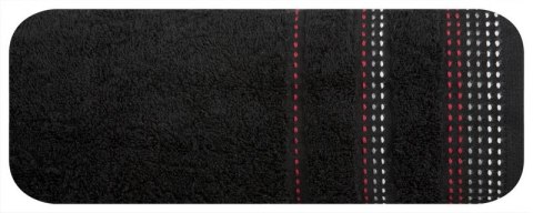 Ręcznik frotte POLA 70x140 cm kolor czarny Ręcznik frotte POLA 70x140 cm kolor czarny