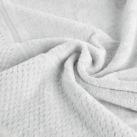 Ręcznik frotte IBIZA 70x140 cm kolor srebrny Ręcznik frotte IBIZA 70x140 cm kolor srebrny