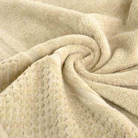Ręcznik frotte IBIZA 50x90 cm kolor beżowy Ręcznik frotte IBIZA 50x90 cm kolor beżowy