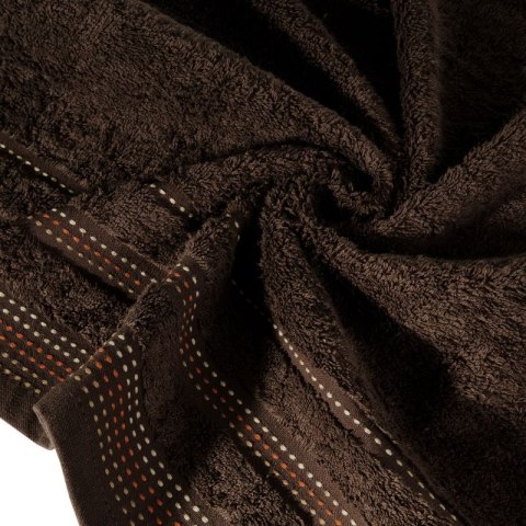 Ręcznik frotte POLA 70x140 cm kolor brązowy Ręcznik frotte POLA 70x140 cm kolor brązowy