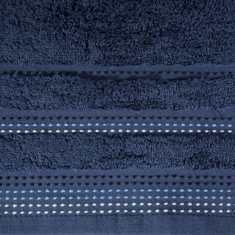 Ręcznik frotte POLA 30x50 cm kolor granatowy Ręcznik frotte POLA 30x50 cm kolor granatowy