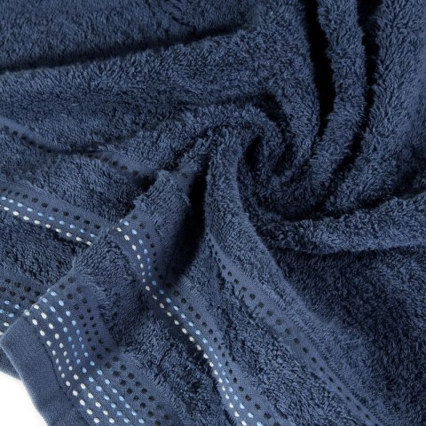 Ręcznik frotte POLA 30x50 cm kolor granatowy Ręcznik frotte POLA 30x50 cm kolor granatowy