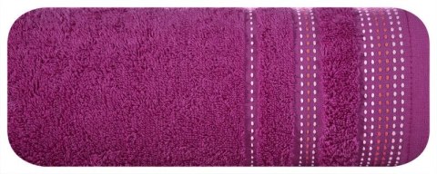 Ręcznik frotte POLA 50x90 cm kolor fioletowy Ręcznik frotte POLA 50x90 cm kolor fioletowy