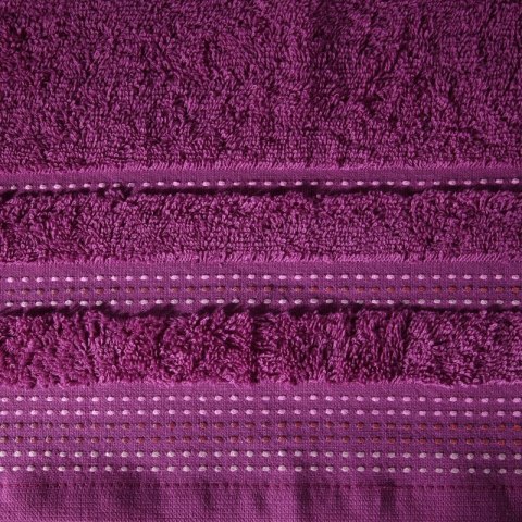 Ręcznik frotte POLA 50x90 cm kolor fioletowy Ręcznik frotte POLA 50x90 cm kolor fioletowy