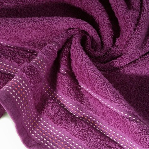 Ręcznik frotte POLA 50x90 cm kolor fioletowy Ręcznik frotte POLA 50x90 cm kolor fioletowy