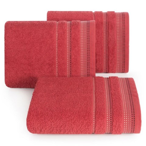 Ręcznik frotte POLA 50x90 cm kolor czerwony Ręcznik frotte POLA 50x90 cm kolor czerwony