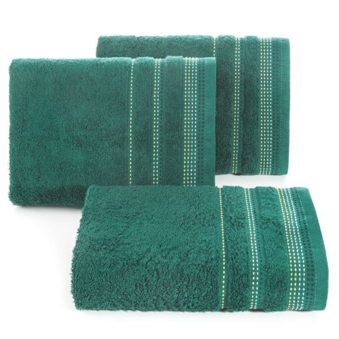 Ręcznik frotte POLA 30x50 cm kolor butelkowy zielony Ręcznik frotte POLA 30x50 cm kolor butelkowy zielony