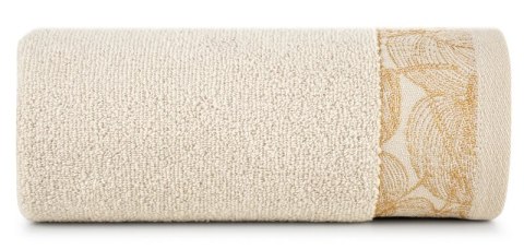 Ręcznik bawełniany AGIS 70x140 cm kolor beżowy Ręcznik bawełniany AGIS 70x140 cm kolor beżowy