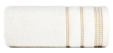 Ręcznik bawełniany AMANDA 30x50 cm kolor kremowy Ręcznik bawełniany AMANDA 30x50 cm kolor kremowy