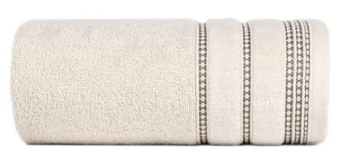 Ręcznik bawełniany AMANDA 70x140 cm kolor beżowy Ręcznik bawełniany AMANDA 70x140 cm kolor beżowy