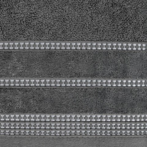 Ręcznik bawełniany AMANDA 50x90 cm kolor stalowy Ręcznik bawełniany AMANDA 50x90 cm kolor stalowy