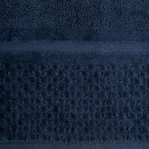 Ręcznik frotte IBIZA 50x90 cm kolor granatowy Ręcznik frotte IBIZA 50x90 cm kolor granatowy