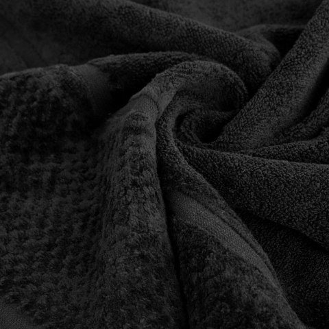 Ręcznik frotte IBIZA 70x140 cm kolor czarny Ręcznik frotte IBIZA 70x140 cm kolor czarny