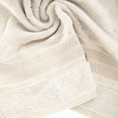 Ręcznik frotte MIRO 70x140 cm kolor kremowy Ręcznik frotte MIRO 70x140 cm kolor kremowy