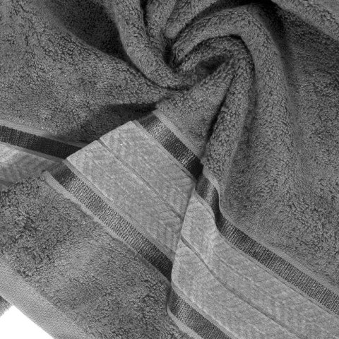 Ręcznik frotte MIRO 70x140 cm kolor stalowy Ręcznik frotte MIRO 70x140 cm kolor stalowy