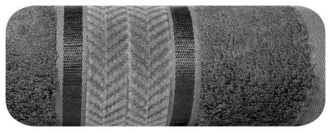Ręcznik frotte MIRO 70x140 cm kolor stalowy Ręcznik frotte MIRO 70x140 cm kolor stalowy
