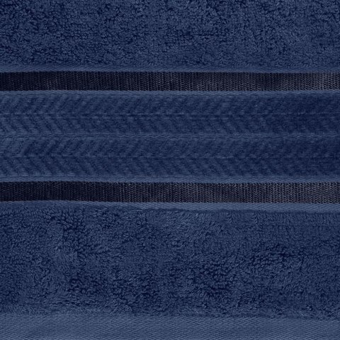 Ręcznik frotte MIRO 70x140 cm kolor granatowy Ręcznik frotte MIRO 70x140 cm kolor granatowy