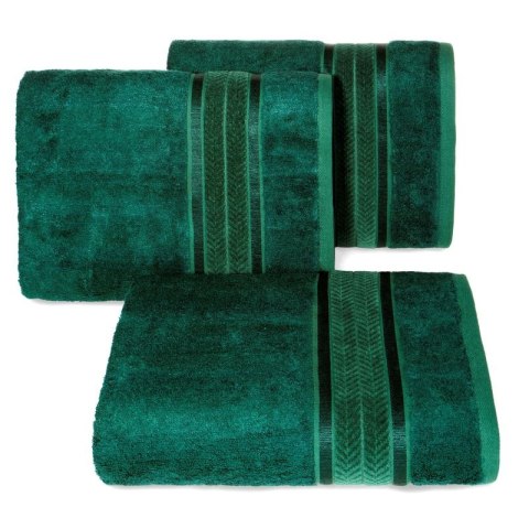 Ręcznik frotte MIRO 70x140 cm kolor butelkowy zielony Ręcznik frotte MIRO 70x140 cm kolor butelkowy zielony