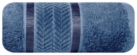 Ręcznik frotte MIRO 50x90 cm kolor niebieski Ręcznik frotte MIRO 50x90 cm kolor niebieski