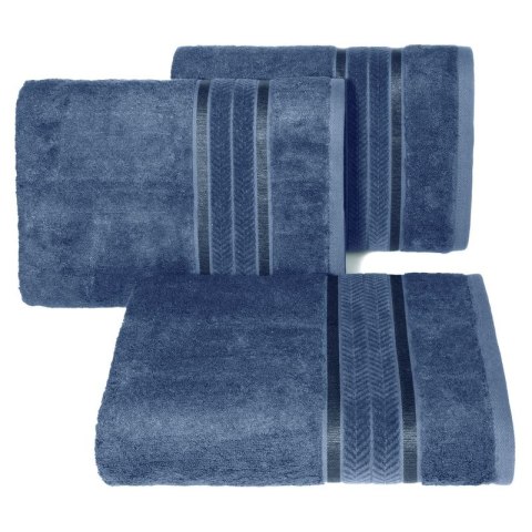 Ręcznik frotte MIRO 70x140 cm kolor niebieski Ręcznik frotte MIRO 70x140 cm kolor niebieski