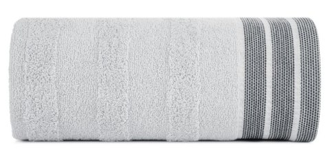 Ręcznik bawełniany PATI 70x140 cm kolor srebrny Ręcznik bawełniany PATI 70x140 cm kolor srebrny