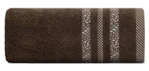 Ręcznik bawełniany TESSA 70x140 cm kolor brązowy Ręcznik bawełniany TESSA 70x140 cm kolor brązowy