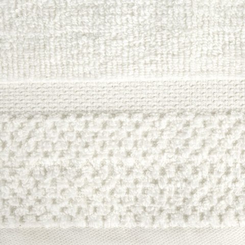 Ręcznik bawełniany VILIA 50x90 cm kolor kremowy Ręcznik bawełniany VILIA 50x90 cm kolor kremowy