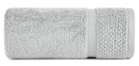 Ręcznik bawełniany VILIA 70x140 cm kolor srebrny Ręcznik bawełniany VILIA 70x140 cm kolor srebrny