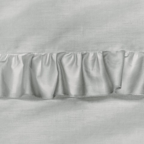 Komplet pościeli z makosatyny VENUS 220x200 cm kolor jasny szary Komplet pościeli z makosatyny VENUS 220x200 cm kolor jasny szary