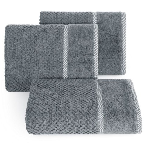 Ręcznik frotte CALEB 70x140 cm kolor stalowy Ręcznik frotte CALEB 70x140 cm kolor stalowy