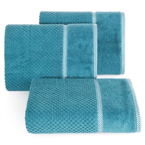 Ręcznik frotte CALEB 70x140 cm kolor turkusowy Ręcznik frotte CALEB 70x140 cm kolor turkusowy